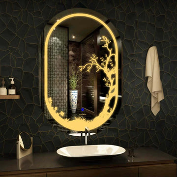 Smart Touch Led Mirror O-1