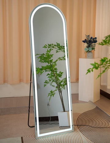 Touch Led Mirror  Full Length Mirror With (Back Stand.) | Standing Mirror For Living Room BSM-03
