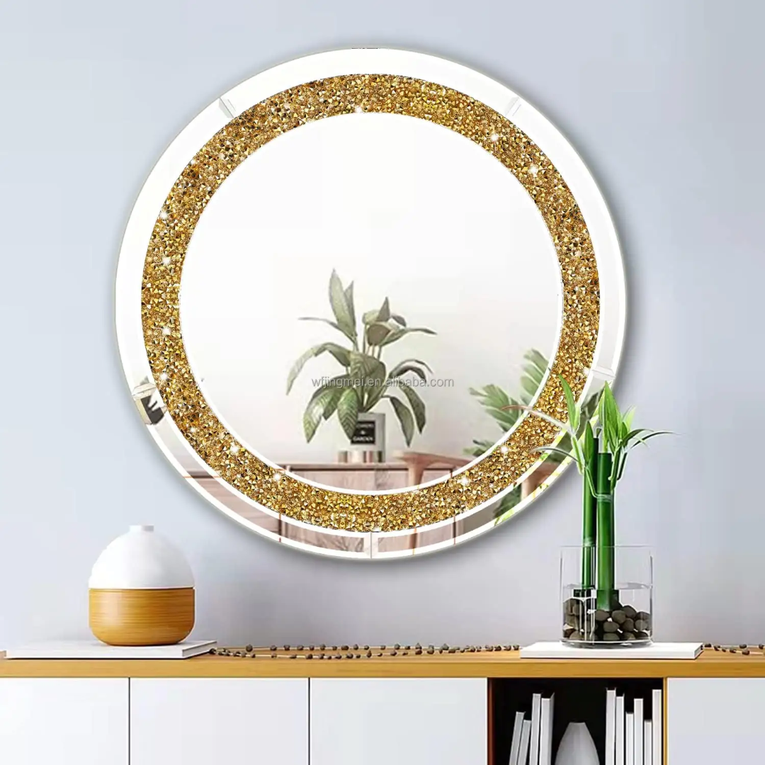 Mirror Style Crystal Mirror