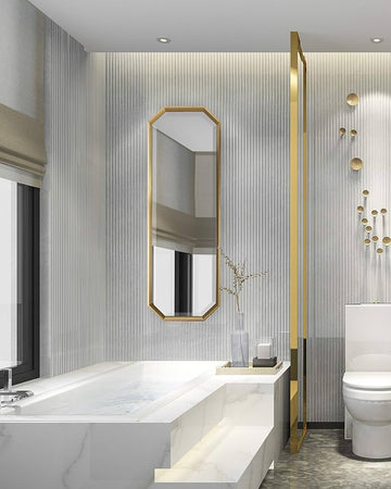 Mirror Style Octagonal Mirror