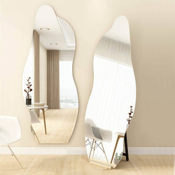 Stand Mirror With Back Stand |Without LED Lights