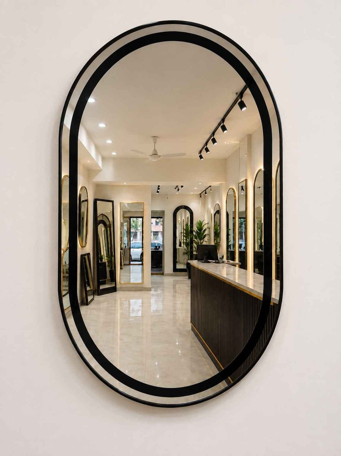 Modern OVAL Without Light Mirror