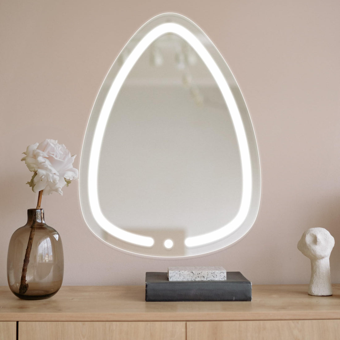 Bathroom mirror ,Illuminated Dressing Table Mirror, Makeup Mirror With LED Light DM-06