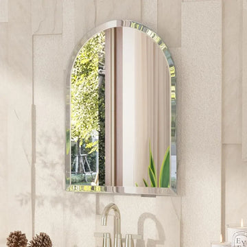 Arch Beveled Edge Mirror