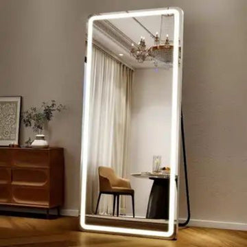 Touch Led Mirror  Full Length Mirror With (Back Stand.) | Standing Mirror For Living Room BSM-04