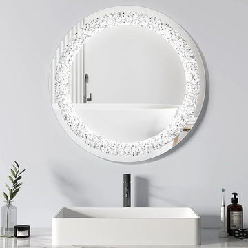 Mirror Style Crystal Mirror