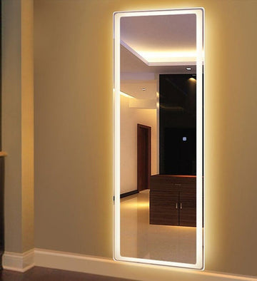 Full length LED mirror, Free Standing Floor mirror with lights, Standing LED mirror, Wall-mounted lighted mirror FL-32