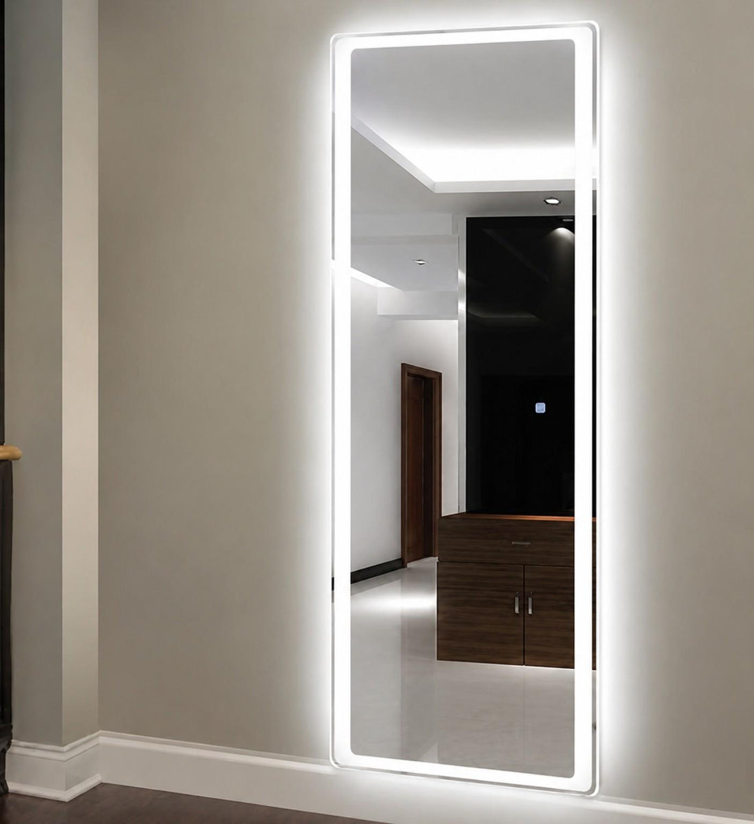 Full Length LED Mirror,Smart Touch Wall-Hanging Mirror FL-32